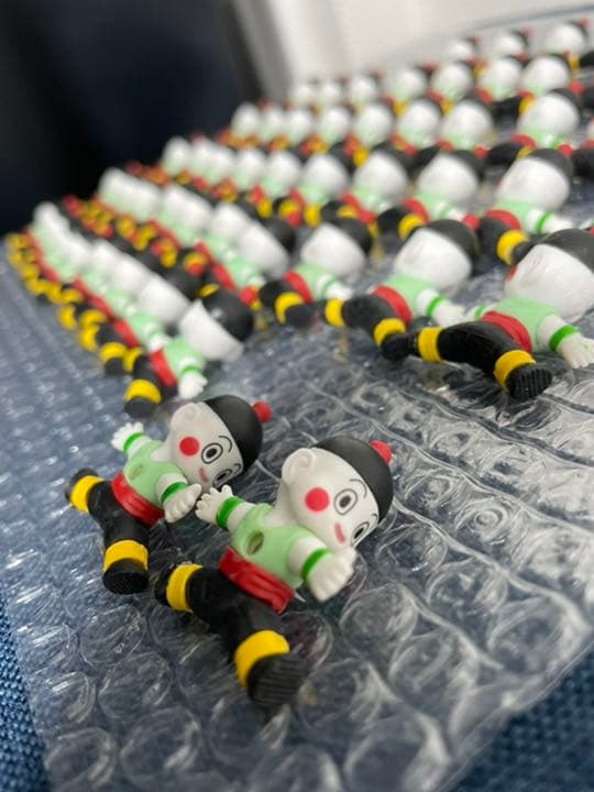 57体　ドラゴンボールZ デスクトップツールコレクション　チャオズ　マグネット