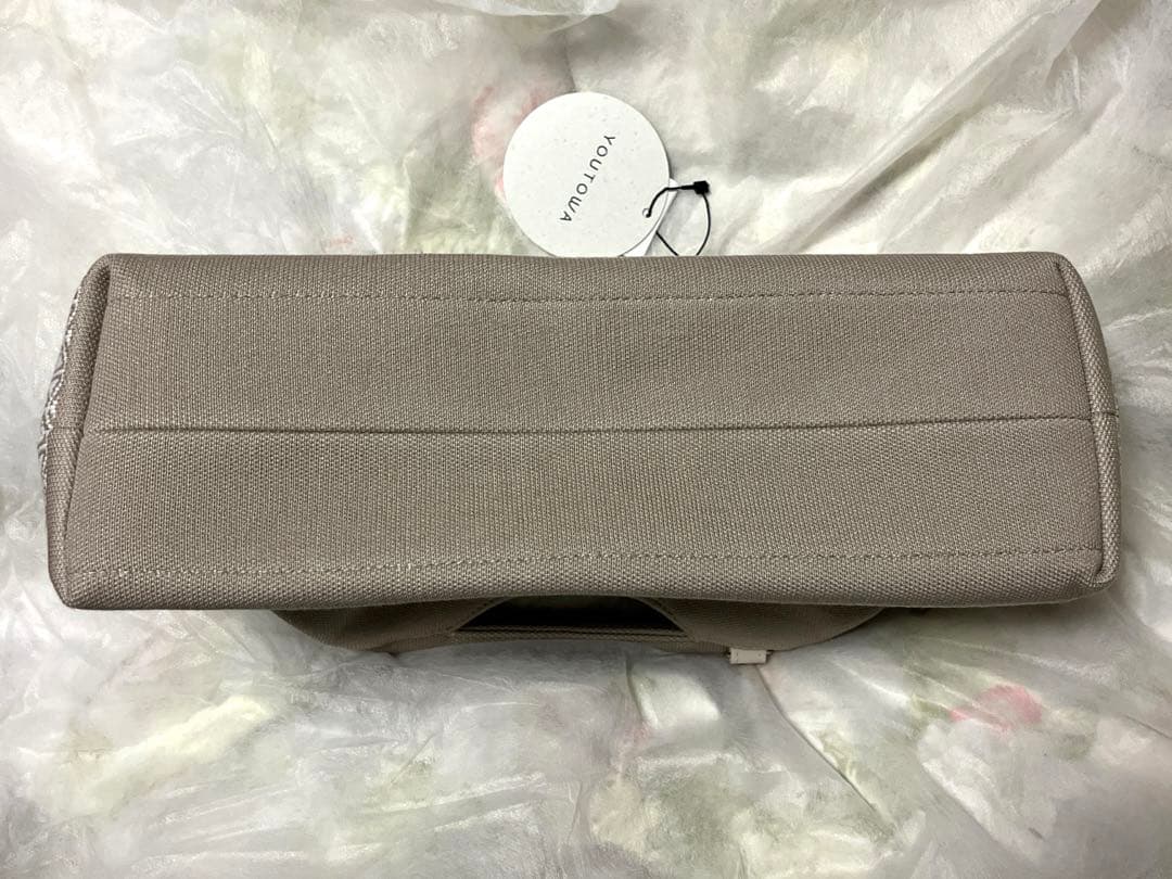 完売カラー！！【YOUTOWA】フォレストニット・ハンドルクラッチバッグ