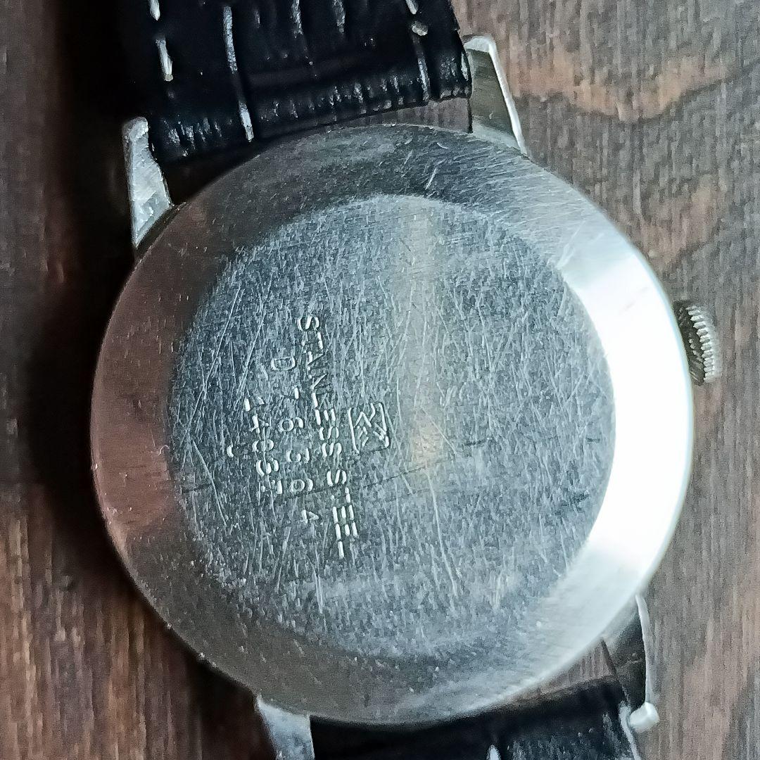 OH済みセイコー　ユニークSEIKO UNIQUE 15石SマークSS手巻き時計