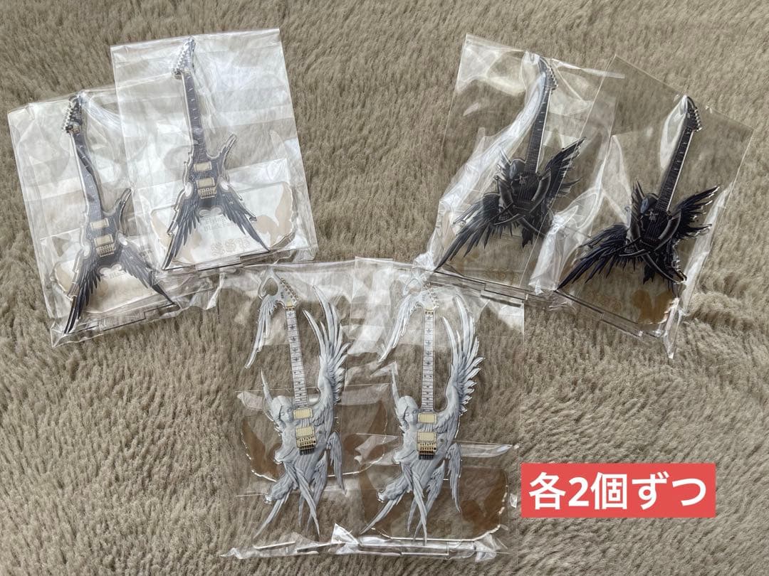 高見沢俊彦　アクリルスタンド　6個セット✨