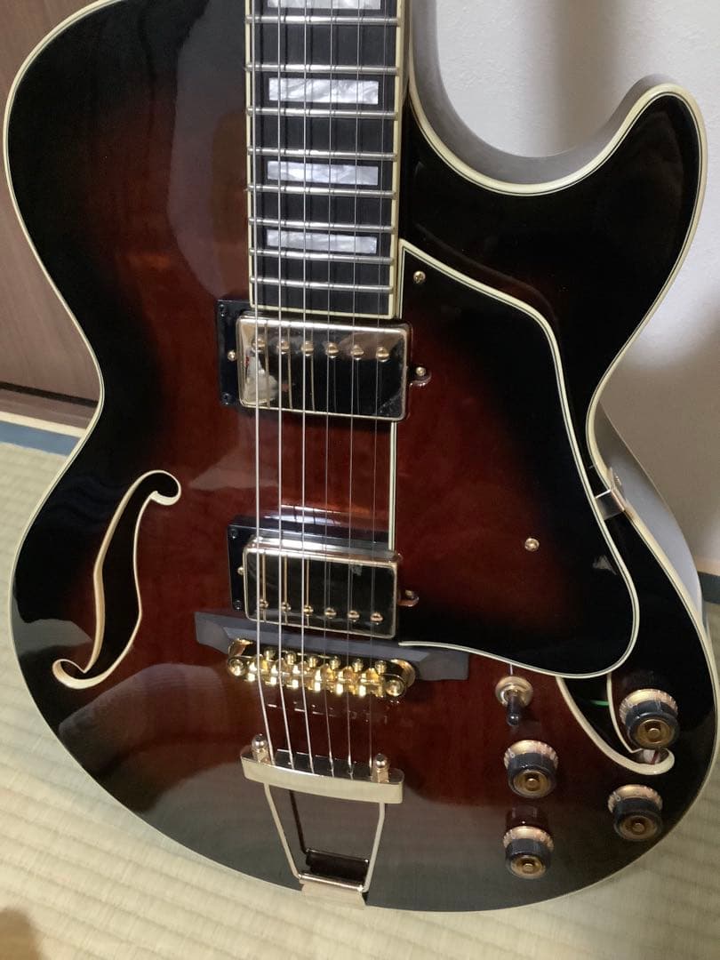 Ibanez アイバニーズフルアコAG95QA-DBS