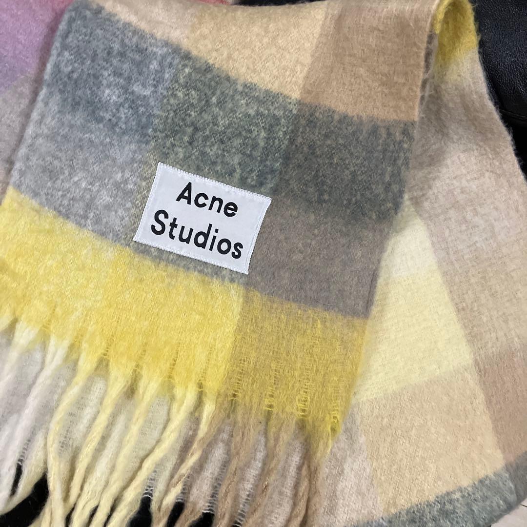 Xmas SALE！！Acne Studios チェック柄マフラー　2本セット