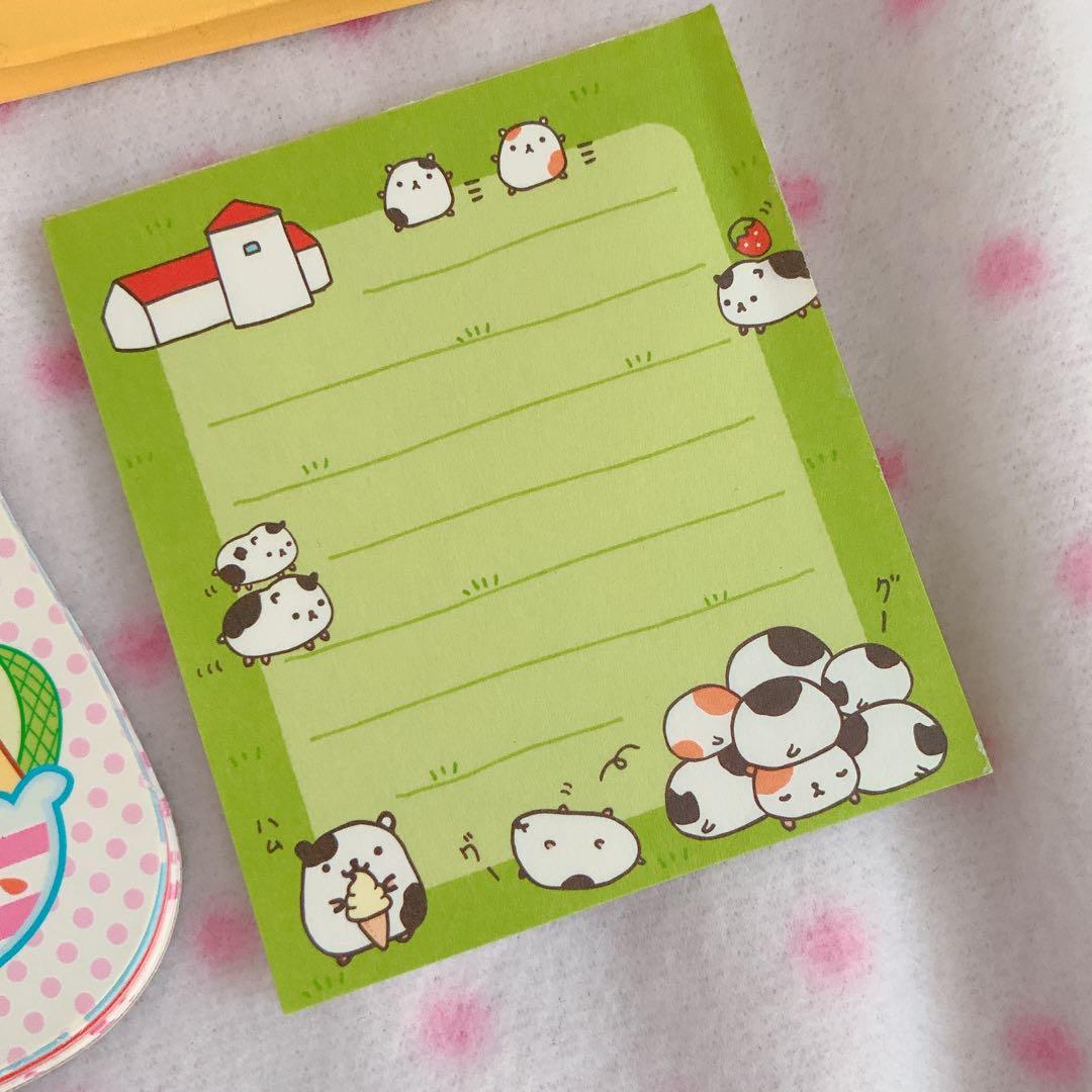 平成レトロ　ハムちゃん　メモ帳　まとめ売り　ハムスター