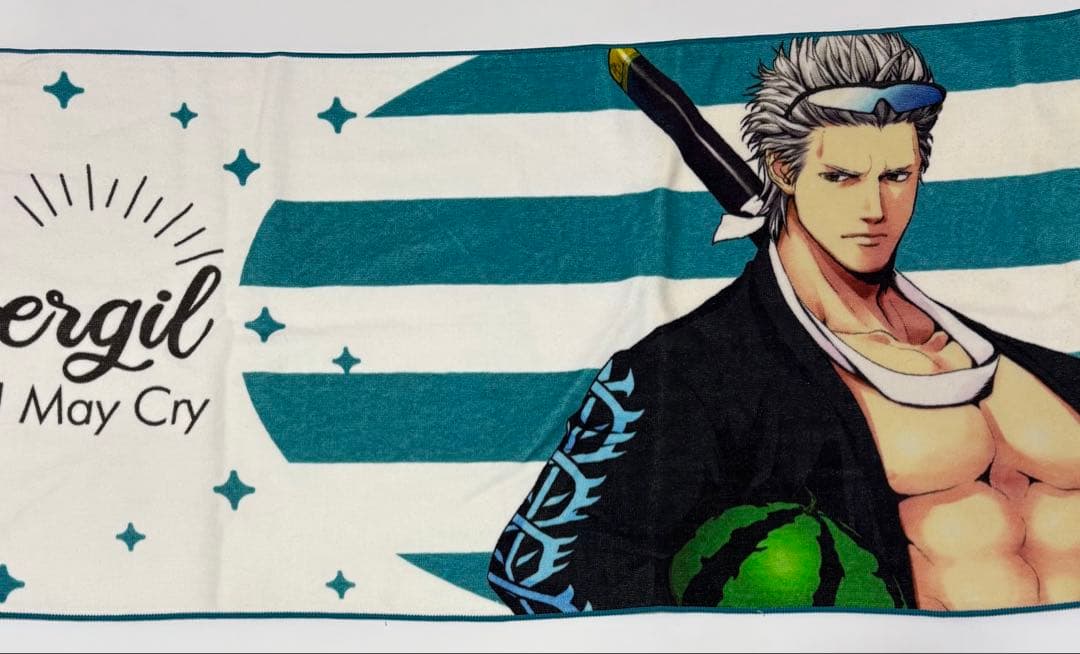 デビルメイクライ5 バージル　Enjoy! Summer! フェイスタオル