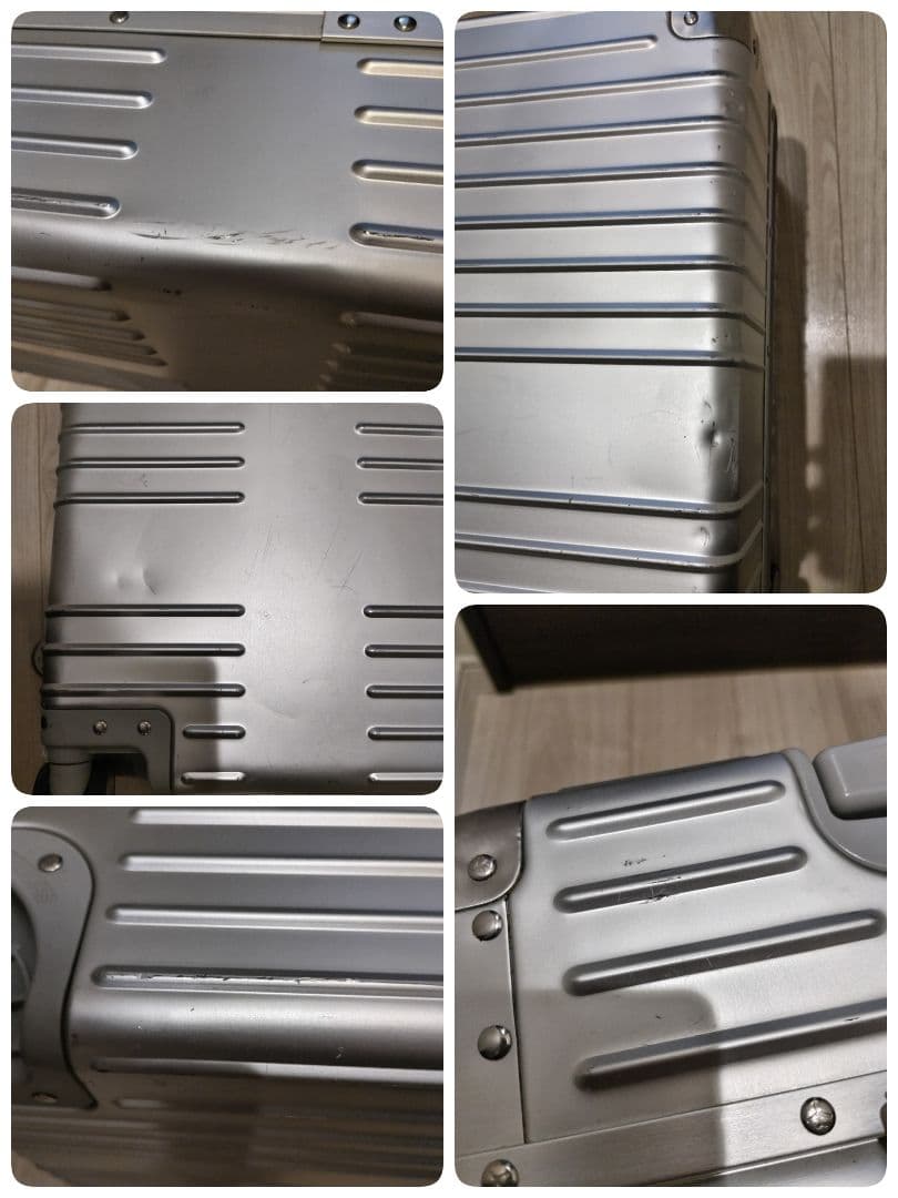 イノベーター キャリーケース　アルミ　シルバー　42L　TSA