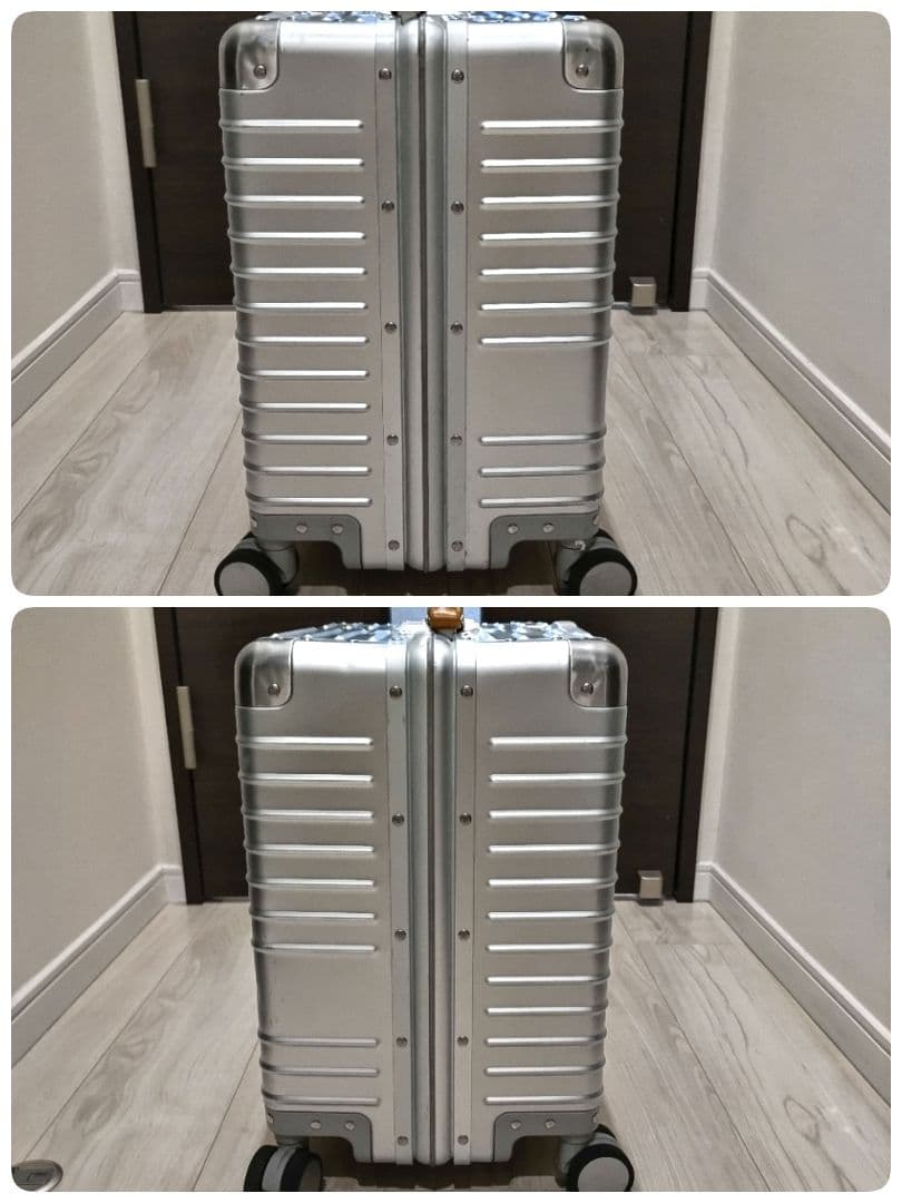 イノベーター キャリーケース　アルミ　シルバー　42L　TSA