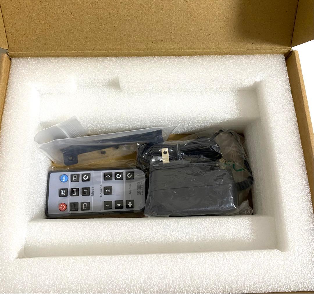 サンワサプライ SW-UHD41MTV HDMI画面分割切替器 4K SANWA