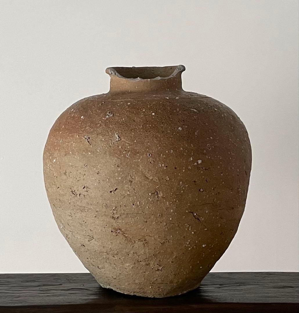 古信楽　壺　花器　花入れ　古美術　骨董　時代