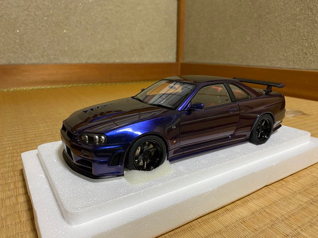 オートアート ミニカー GTR R34
