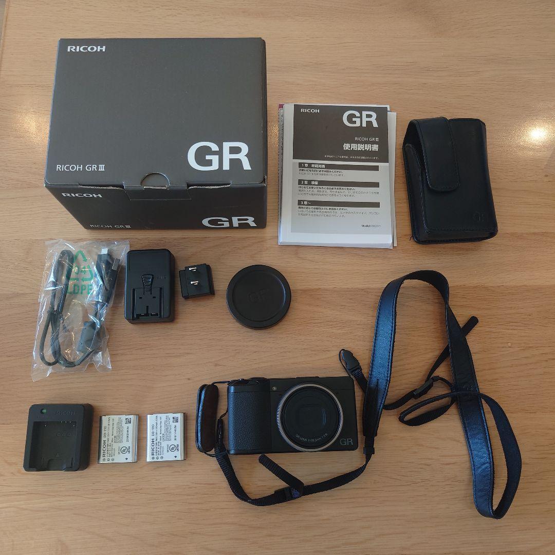 RICOH GR III 3 1,644ショット + オプション多数