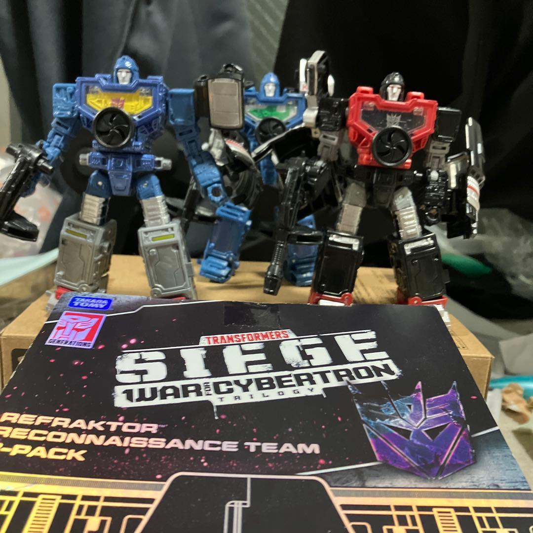 トランスフォーマー 3パック リフレクター リコナサンス・チーム