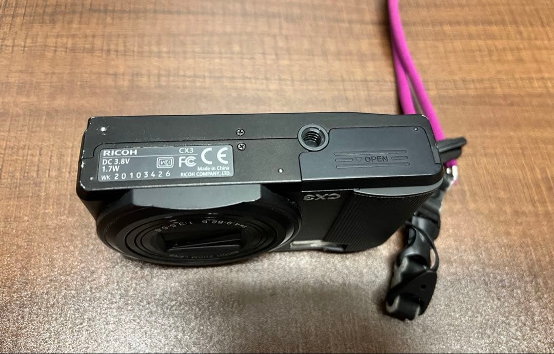 デジタルカメラ RICOH CX3
