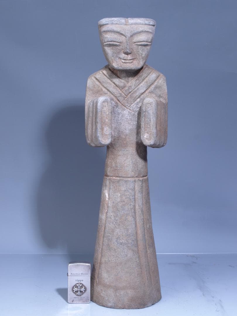 近所　天龍山石窟仏教美術　北魏仏像※激安骨董品<BR> I0548A5-5