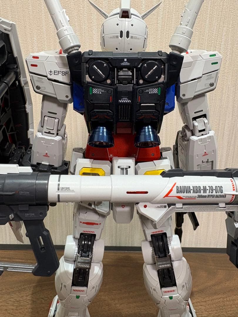 PG UNLEASHED 1/60 RX-78-2 ガンダム拡張付 PGU完成品
