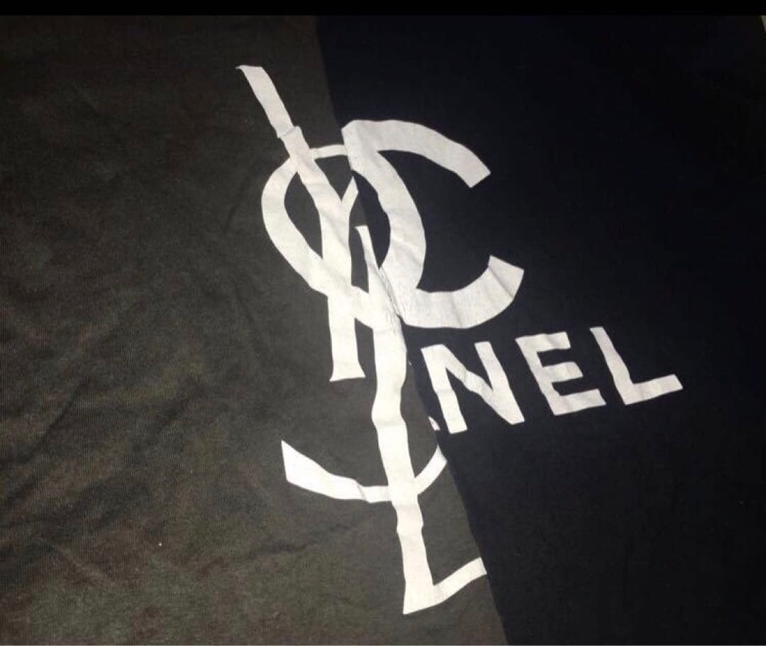 入手困難　激レア　glamb 名作セパレート　Ｔシャツ　size3 スミクロ