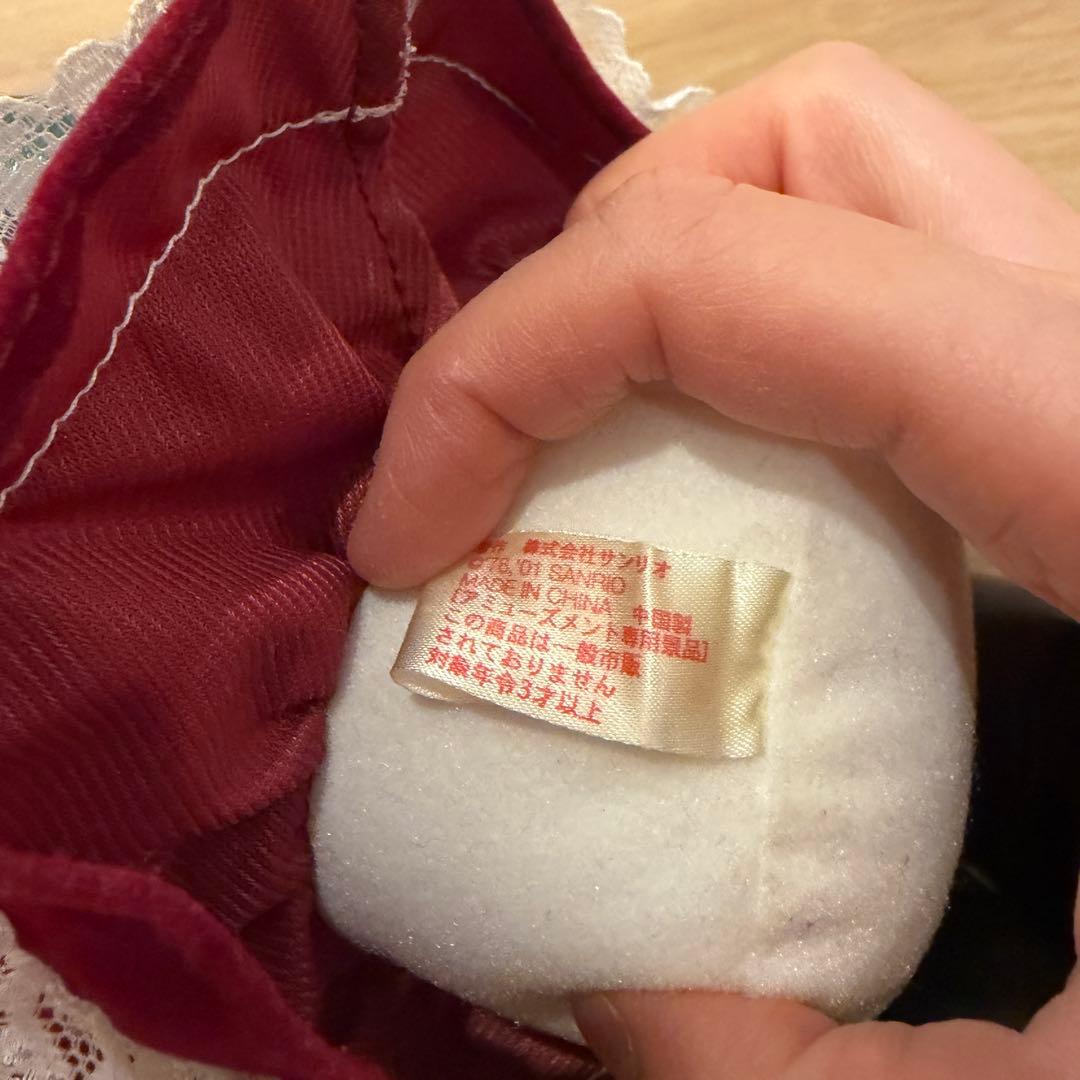 ハローキティ ぬいぐるみ ベルベット