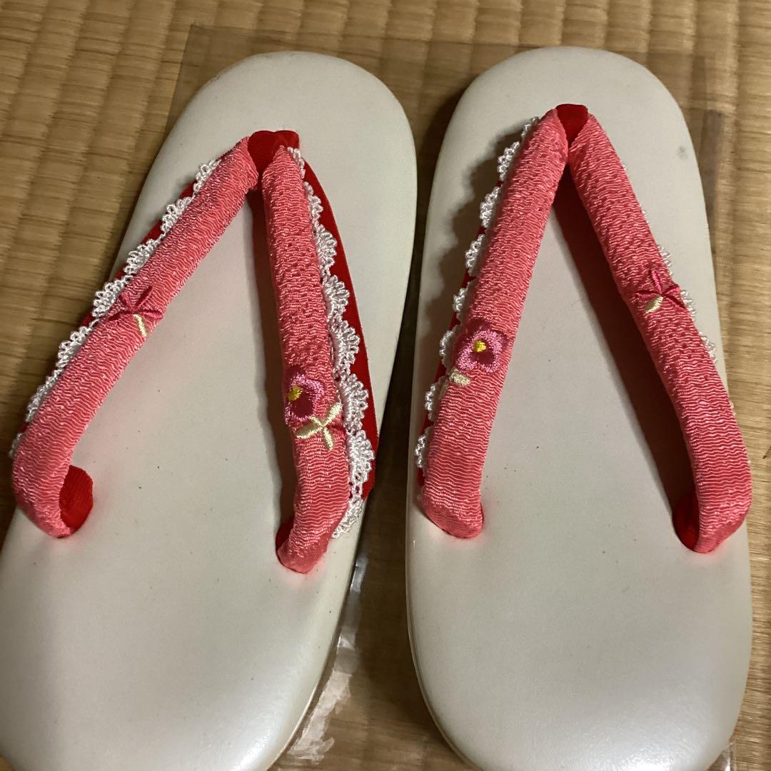 七五三7歳フルセット　帯幅19センチ　草履21センチ