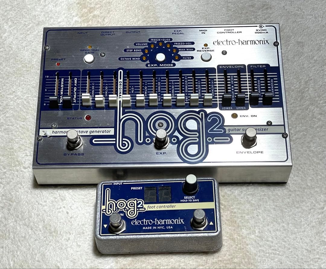 【12/13まで】electro-harmonix hog2 フットスイッチ付属