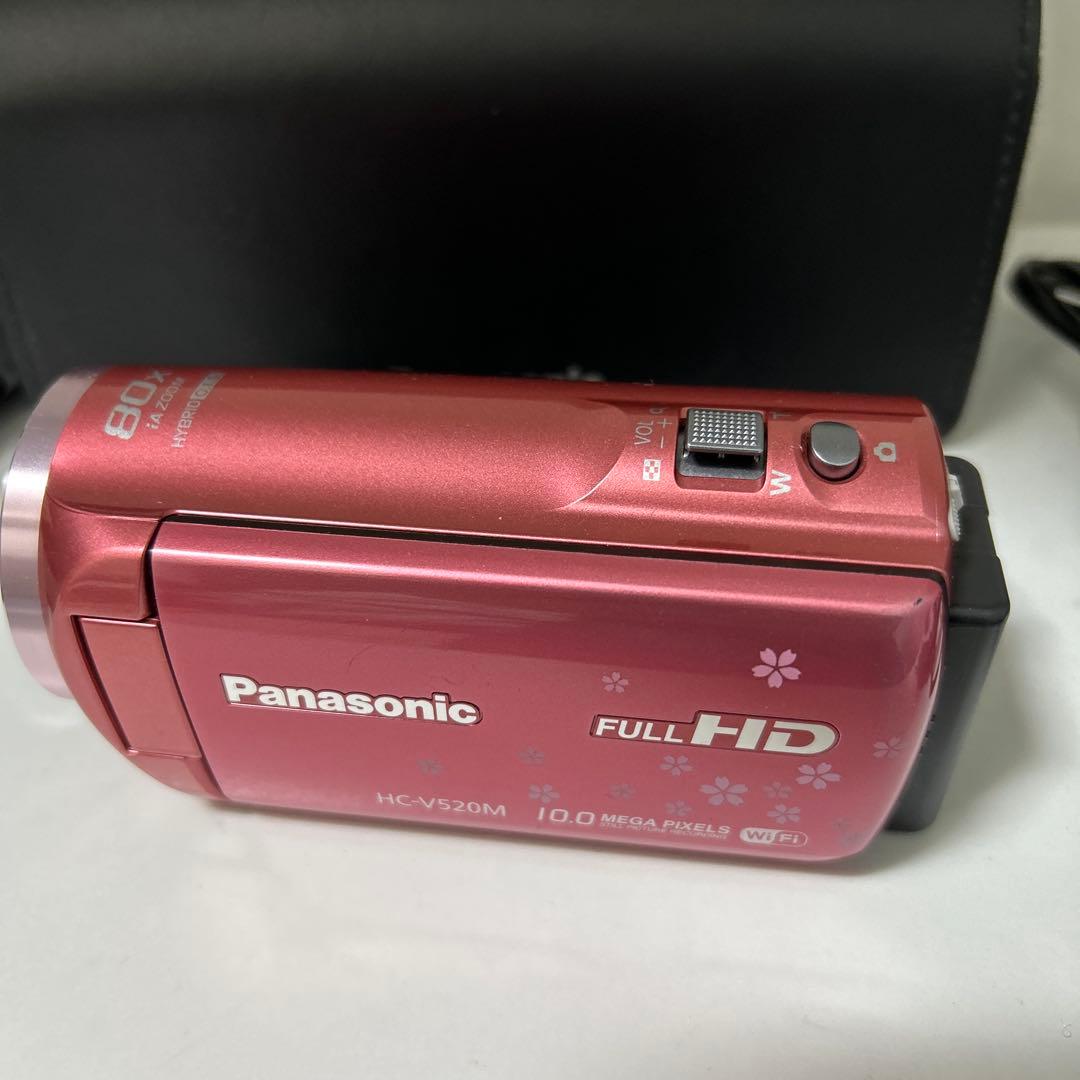 【綺麗】パナソニックHC-V520M デジタルハイビジョンカメラ