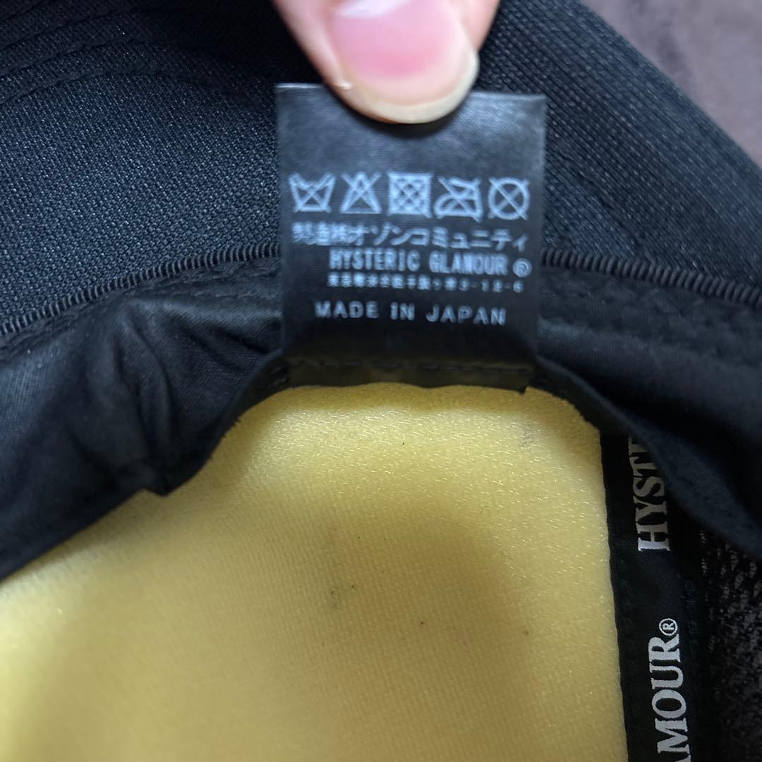 hysteric glamour キャップ　ヒステリックグラマー