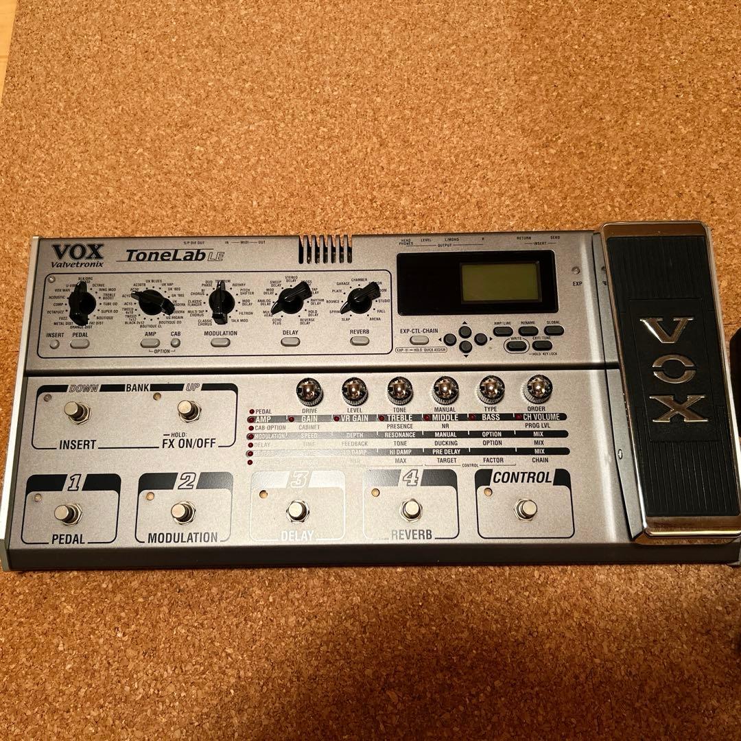 【VOX】 Tone Lab LE【真空管搭載】オヤイデケーブル付き
