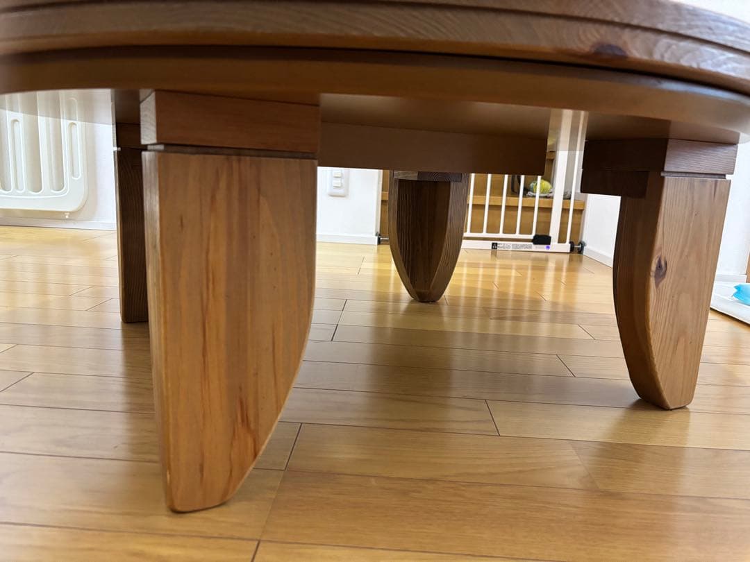 ケンさま専用　広松木工　GALA サークルテーブルこたつ