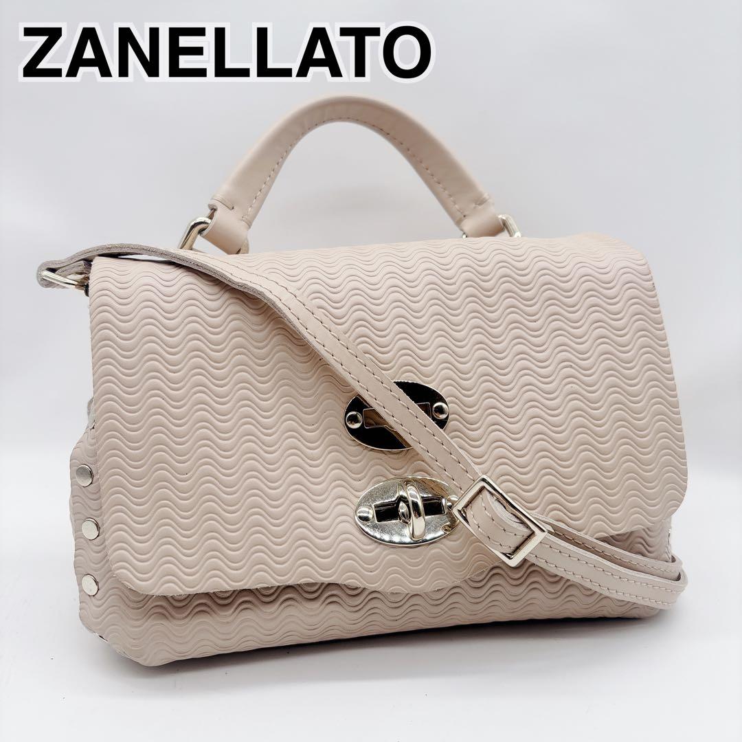 美品 ZANELLATO ザネラート 2WAY ショルダーバッグ ポスティーナ