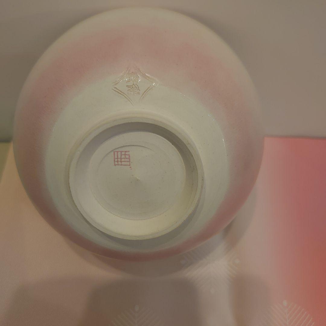 北村徳齋のフクサ&同じ模様の抹茶茶碗(茶碗は未使用)