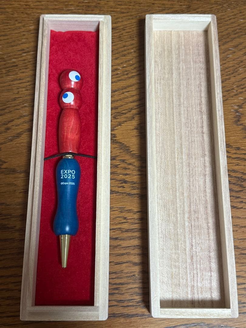 大屋根リング 大屋根リング 端材を活用した手作りボールペン ミャクミャク 万博