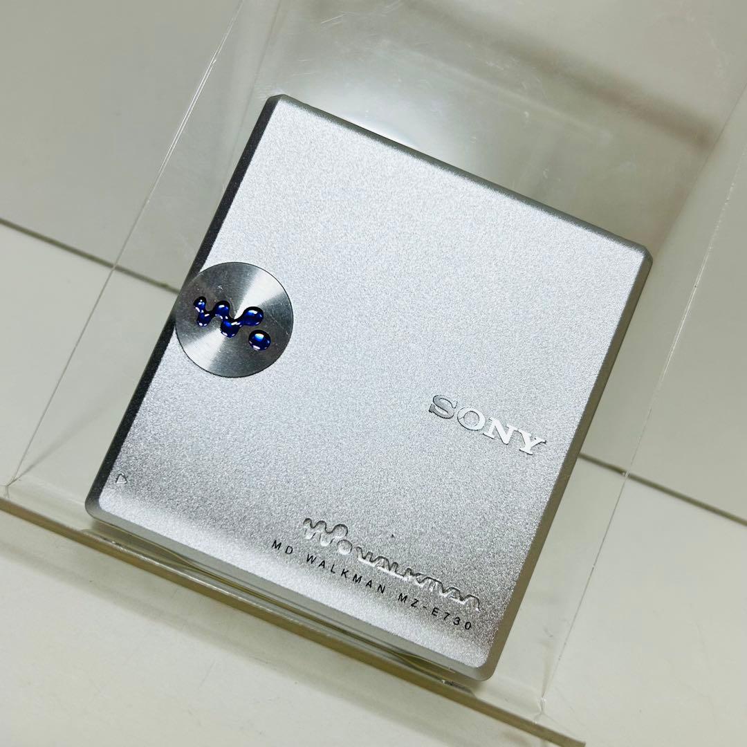 【ほぼ未使用】【動作品】SONY MDウォークマン MZ-E730 付属品多数