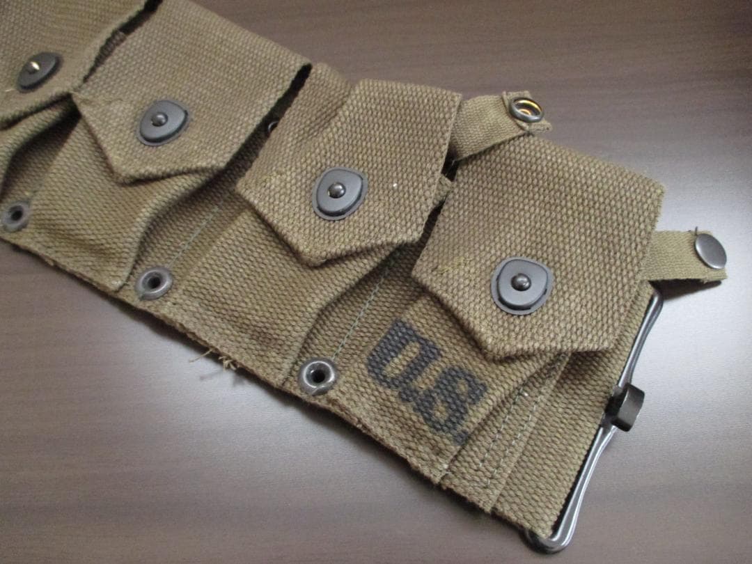 新品　レプリカ　OD色　米軍　M1923　ピストルベルト　マガジンポーチ