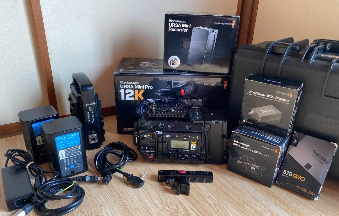 値下☆Black Magic Ursa mini pro12K&その他セット
