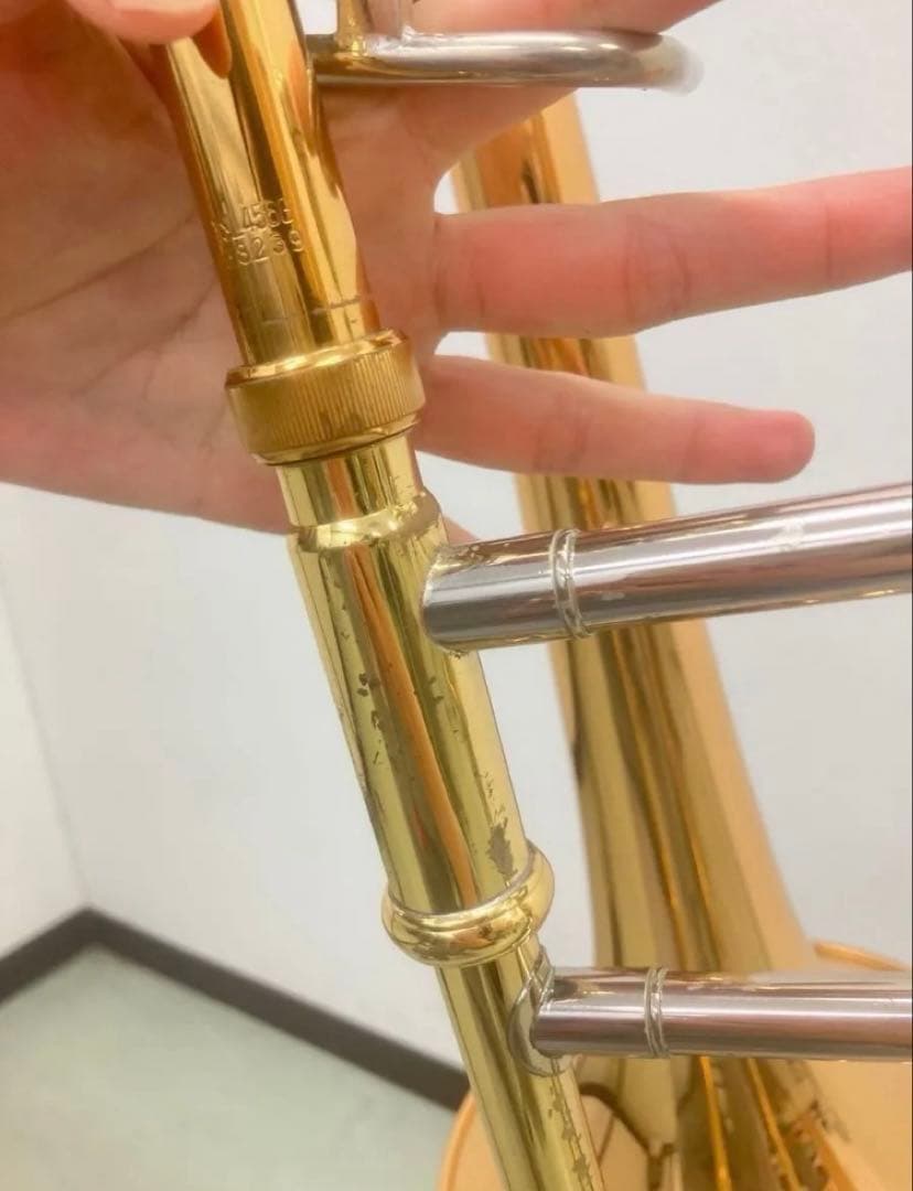 テナーバストロンボーン YAMAHA YSL-456G中古