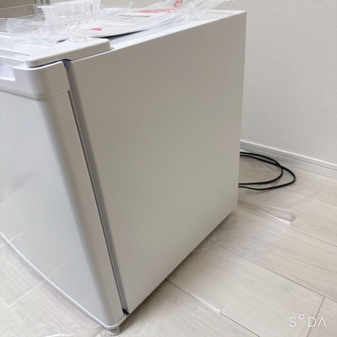 冷蔵庫 小型 1ドア 46L ホワイト MAXZEN JR046ML01WH