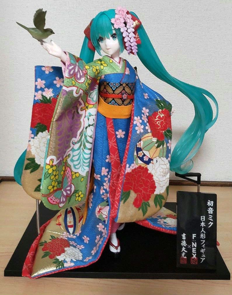 吉徳×F:NEX 初音ミク-日本人形-1/4スケールフィギュア