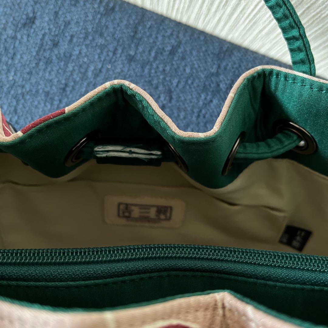 栗山工房　和装バッグ 月下美人