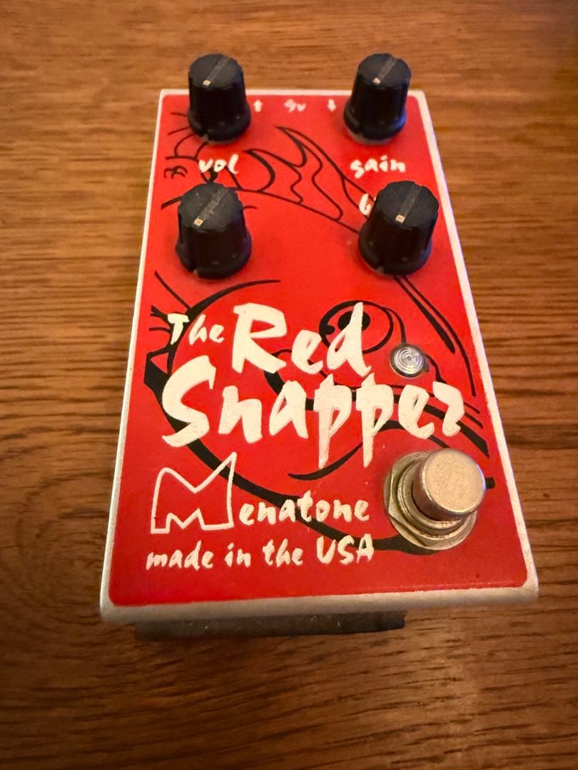 エフェクター　menatone red snapper overdrive