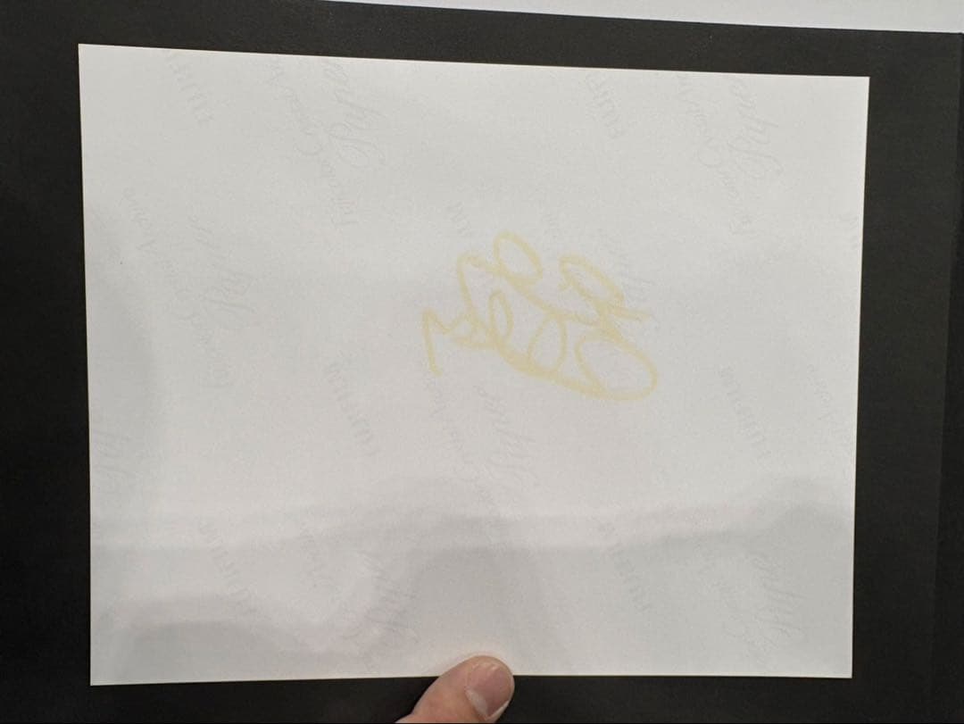 【直筆サイン】コミコンくじ　サインフォト