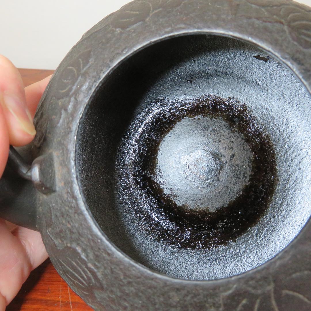 鉄瓶 ひょうたん 銘あり