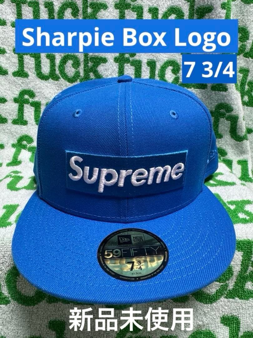 帽子 Supreme Sharpie Box Logo New Era 7 3/4