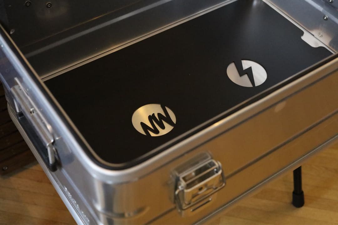 新品 nowellcamp NW U&L ブラック テーブル ノウェルキャンプ