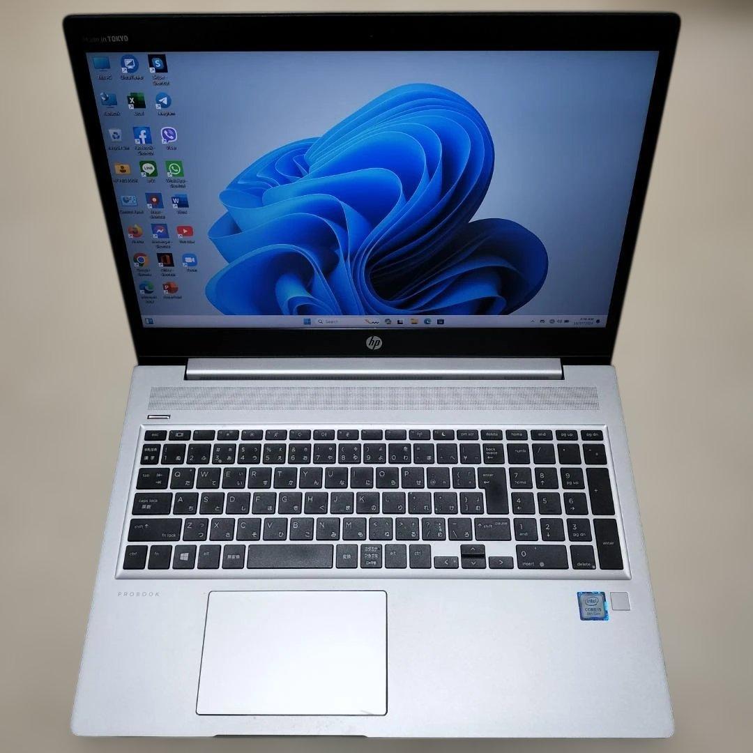 HP ノートPC Windows 11 シルバー