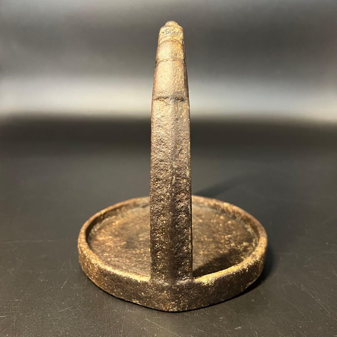 ◎古道具 庵々◎李朝後期 鉄製馬具 李朝 鐙■古道具古美術骨董茶道具華道具武具