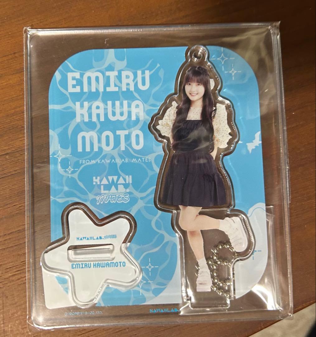 川本笑瑠　KAWAII LAB. MATES アクリルスタンドセット