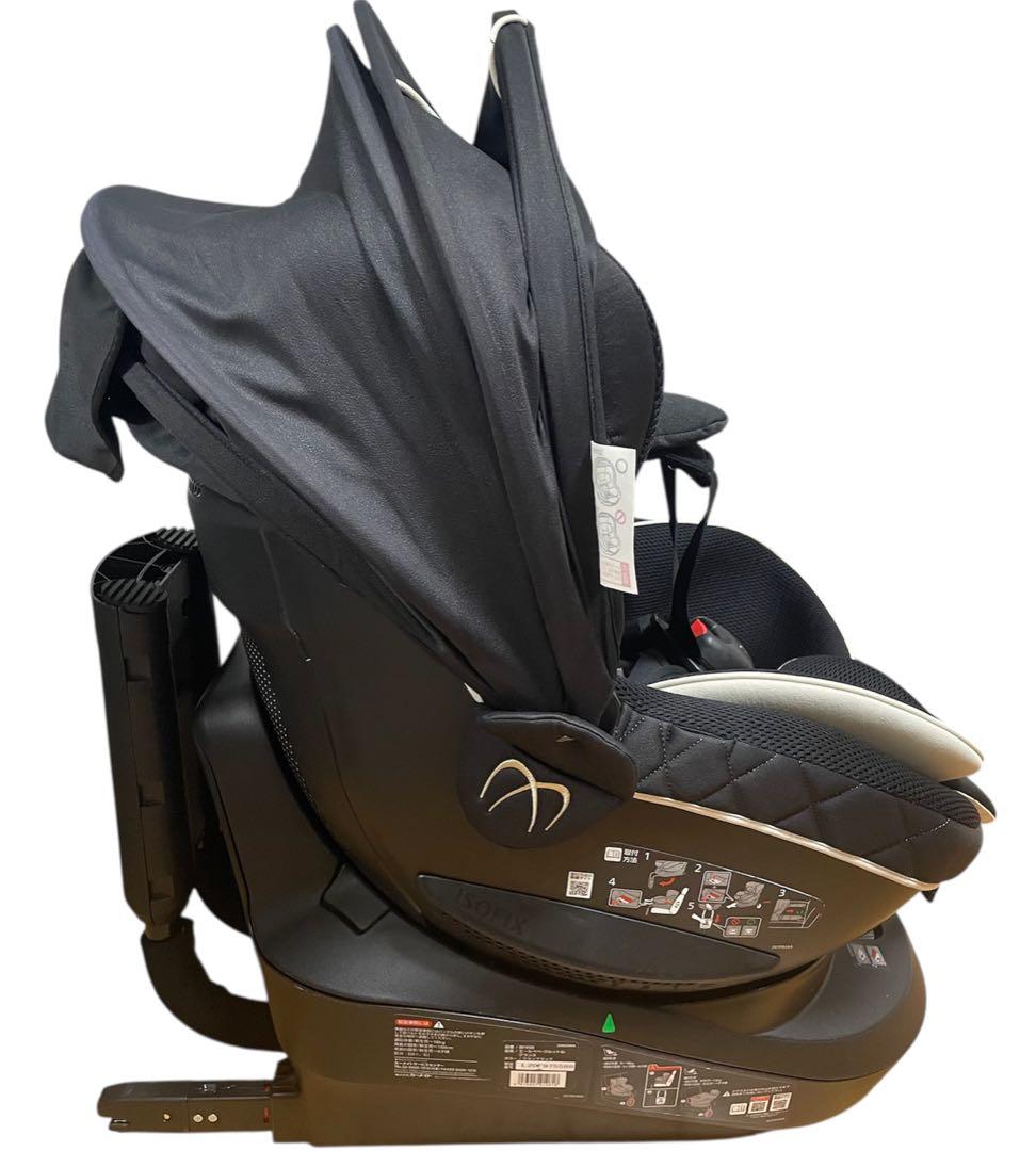 エールベベ チャイルドシート クルット 6i グランス グランブラック 箱あり