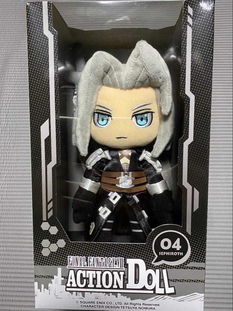 FF7 セフィロス　アクションドール　ぬいぐるみ