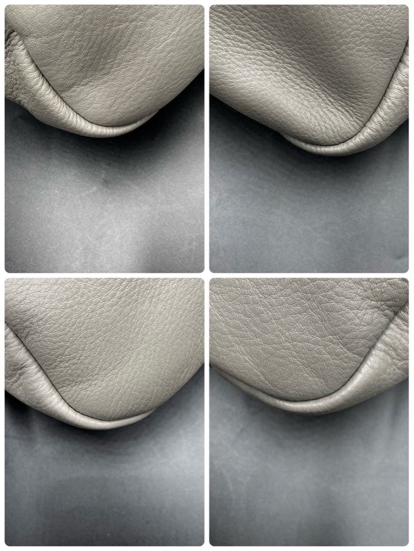 【美品】土屋鞄 クラルテサージュ ビジネスバッグ A4収納可 グレージュ