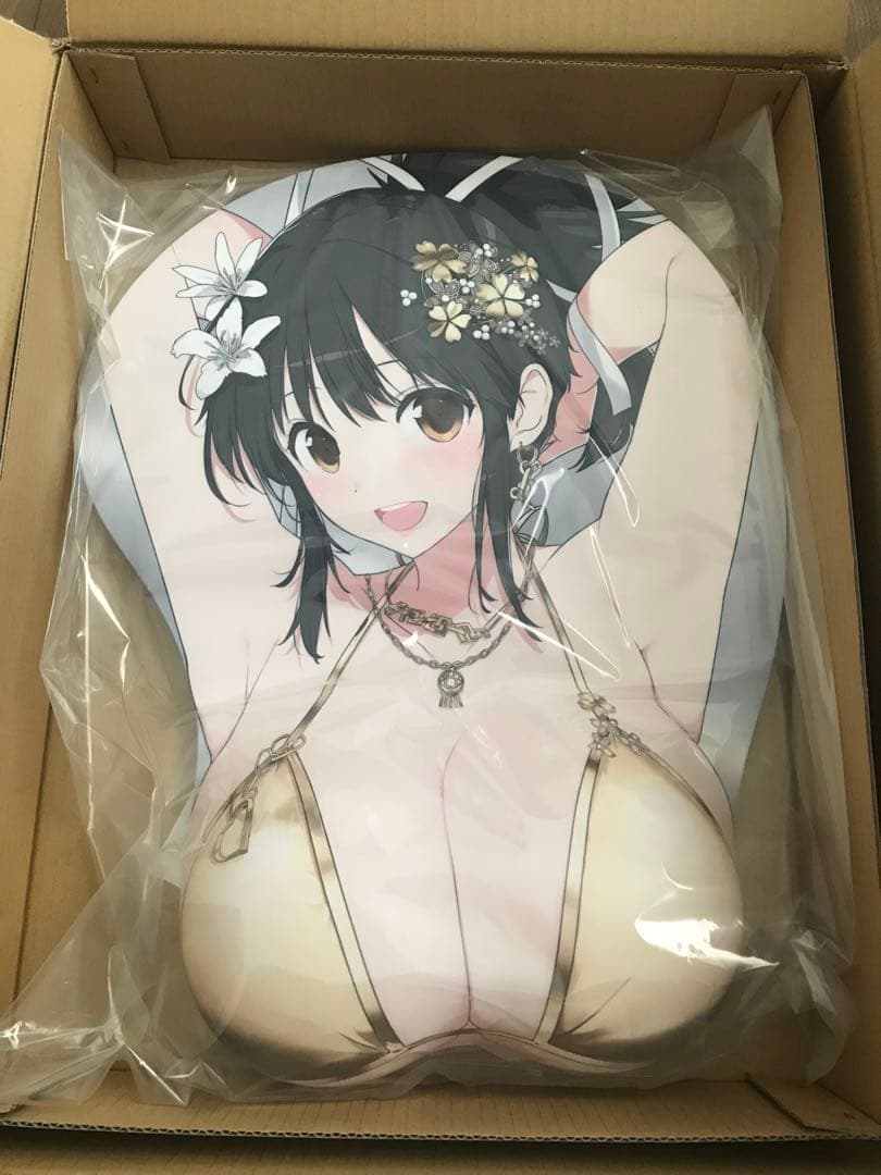 等身大おっぱいマウスパッド　閃乱カグラ 飛鳥 10周年記念ver.