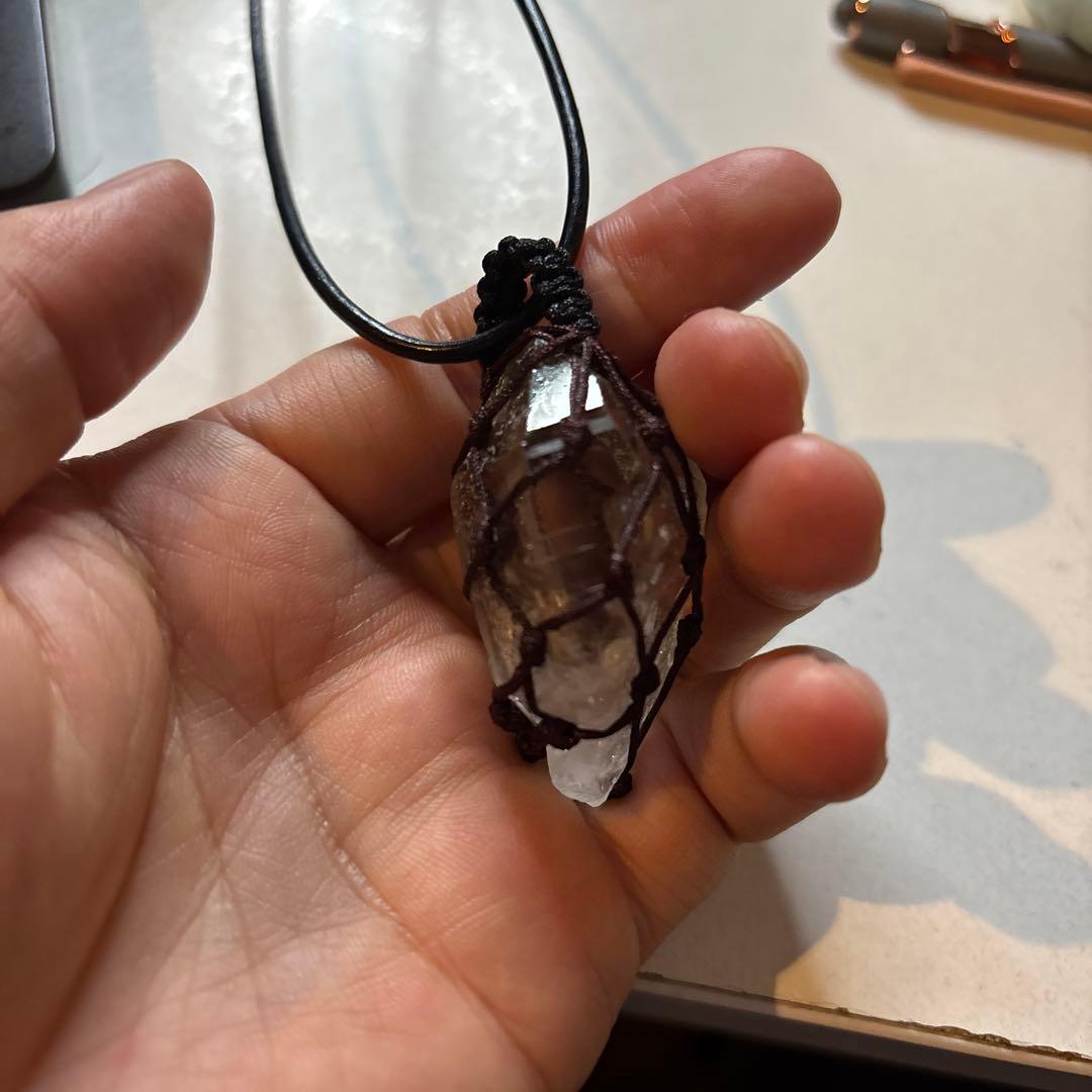 ガーネッシュヒマール水晶！ラパ産！すっごい綺麗！ズドーンとくる！