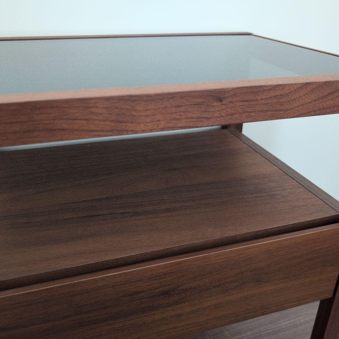 引取歓迎　高野木工　レッチェ 50サイドテーブルＷＮ